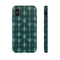 Emerald Boho Teardrop Phone Case