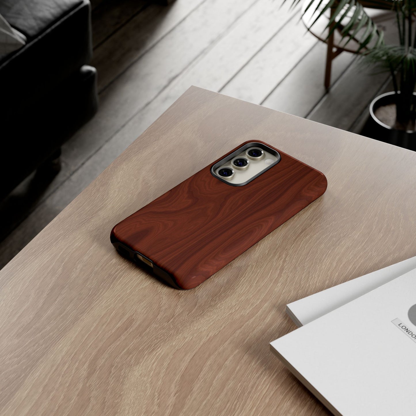 Wood Grain Phone Case, Natural Look, Tough Cases, Durable Protection, Unique Gift for Him or Her, Stylish Accessory