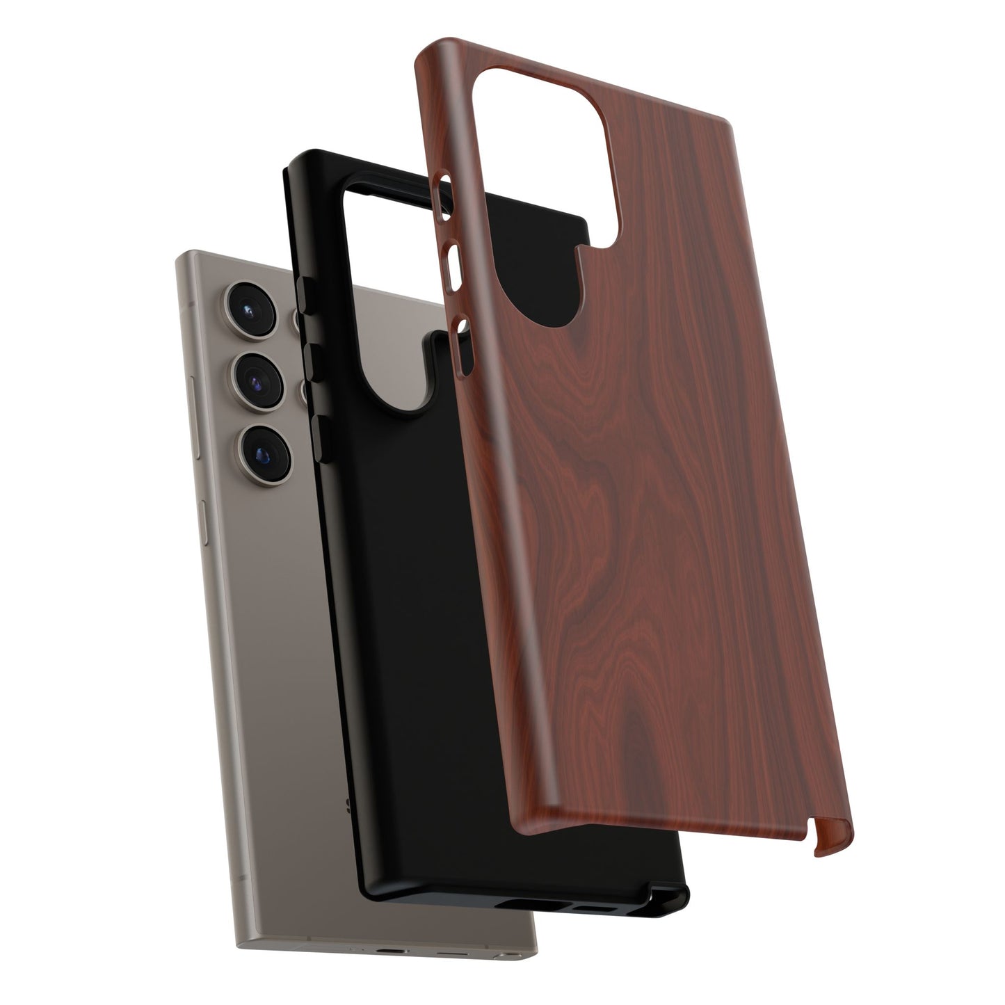 Wood Grain Phone Case, Natural Look, Tough Cases, Durable Protection, Unique Gift for Him or Her, Stylish Accessory