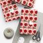 Rose Pattern Gift Wrap Paper — Romantic Floral Wrapping Sheets for Valentines & Anniversaries
