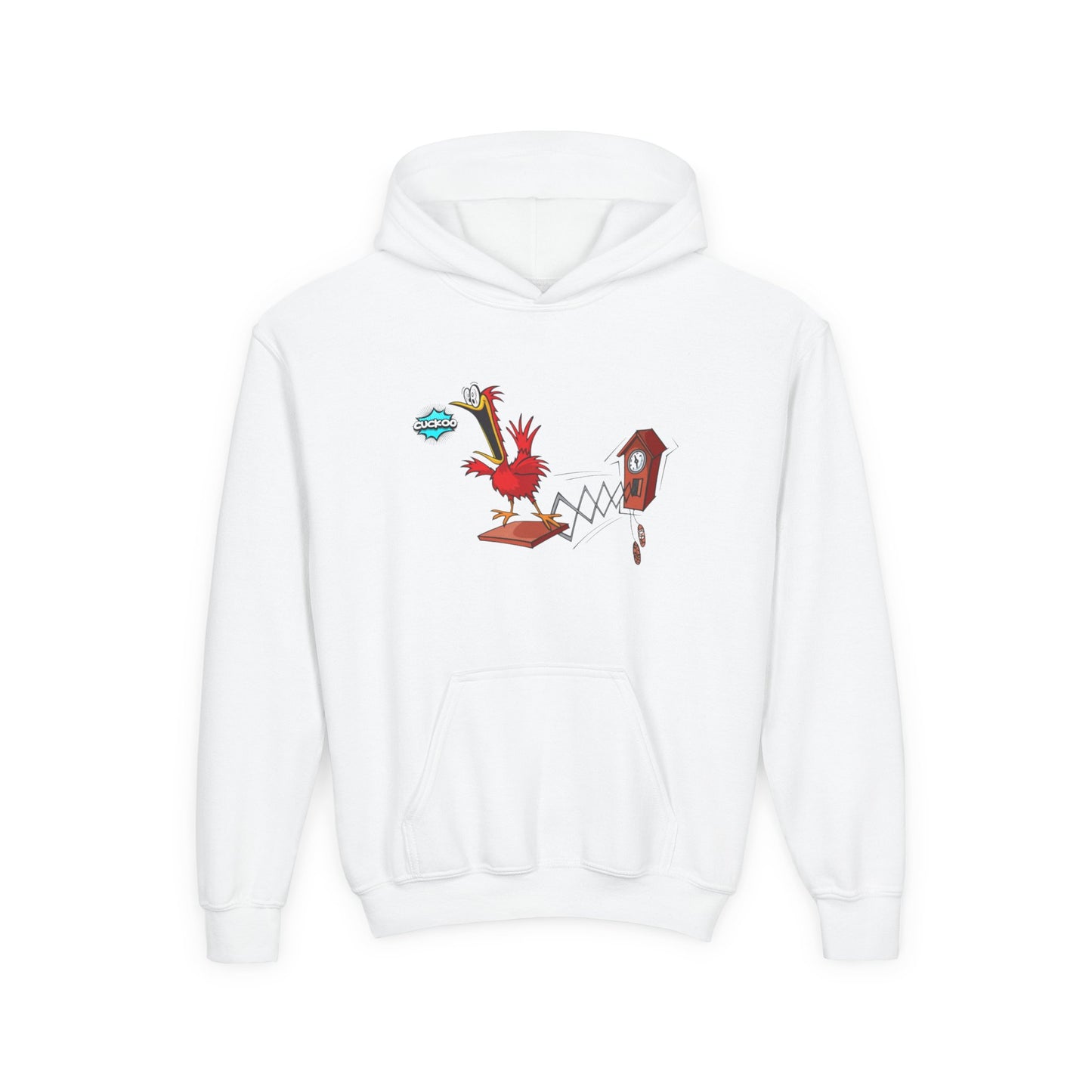 Whimsical Cartoon Hoodie for Kids, Fun Sweatshirt, Youth Pullover