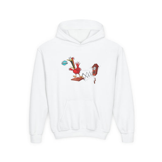 Whimsical Cartoon Hoodie for Kids, Fun Sweatshirt, Youth Pullover