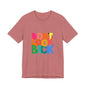 Don't Look Back T-Shirt — Colorful Retro Motivational Tee