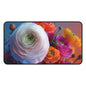 Floral Ranunculus Desk Mat — Vibrant Colorful Blossom Mouse Pad