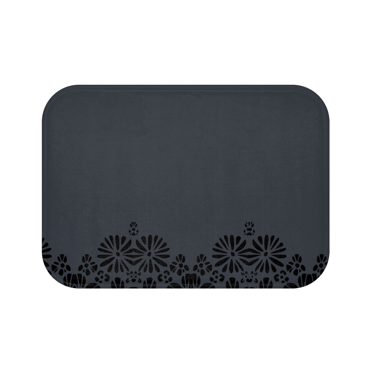 Floral Elegance Bath Mat - Chic Bathroom Decor, Home Spa Essentials, Gift for Her, Modern Design, Cozy Comfort