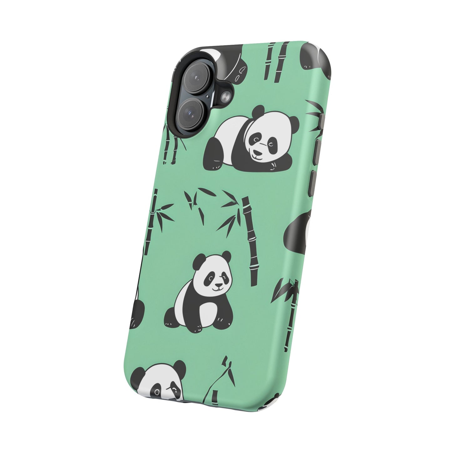 Panda Bamboo Magnetic Impact-Resistant Phone Case