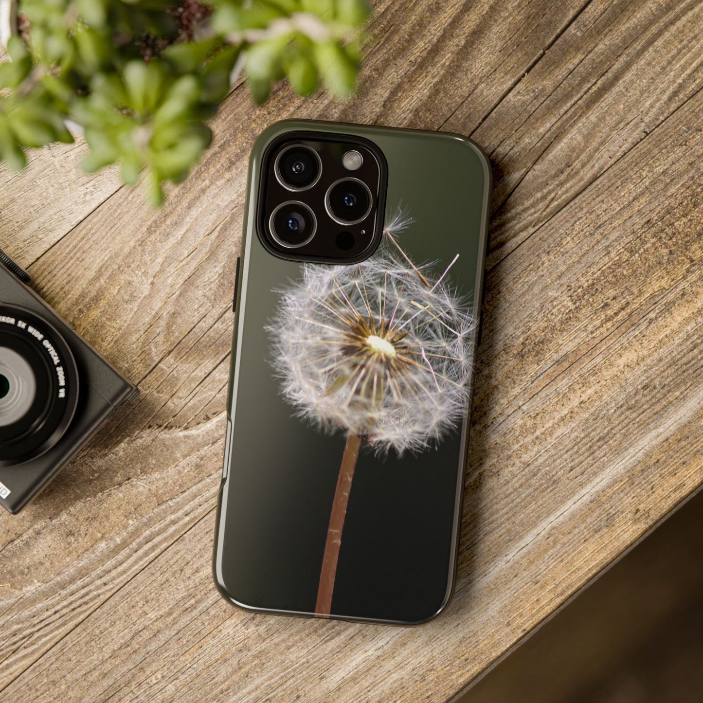 Dandelion Photo Tough Case — Protective Floral Phone Cover