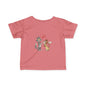 Infant Tee — Cute Cartoon Cats in Love Kids Shirt