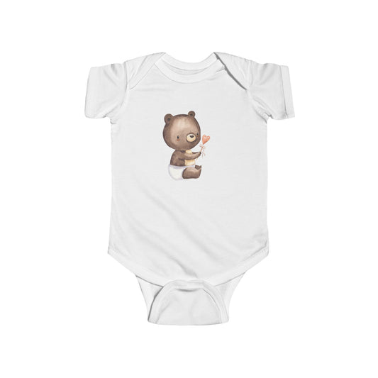 Cute Bear Infant Bodysuit Onesie