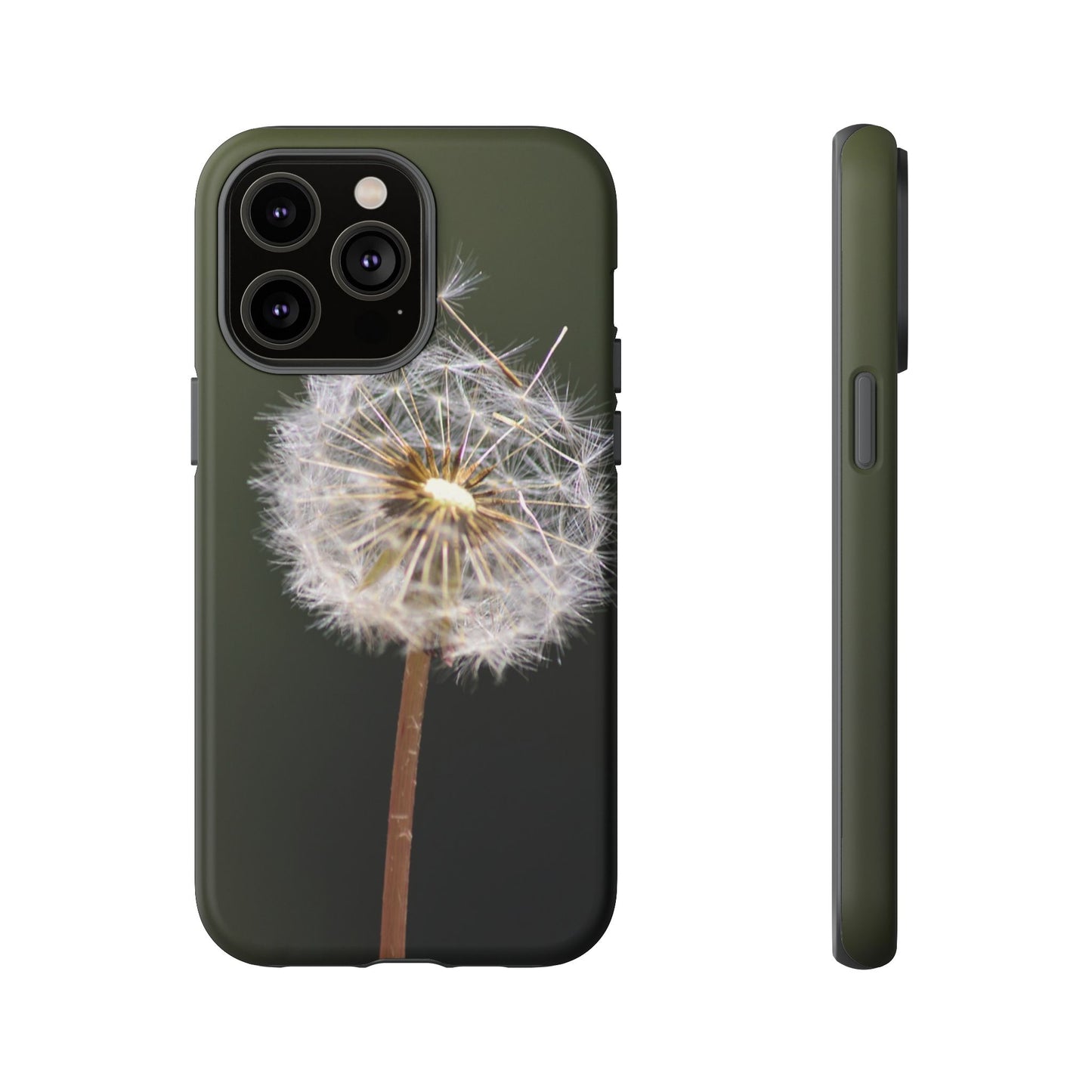 Dandelion Photo Tough Case — Protective Floral Phone Cover