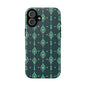 Emerald Boho Teardrop Phone Case