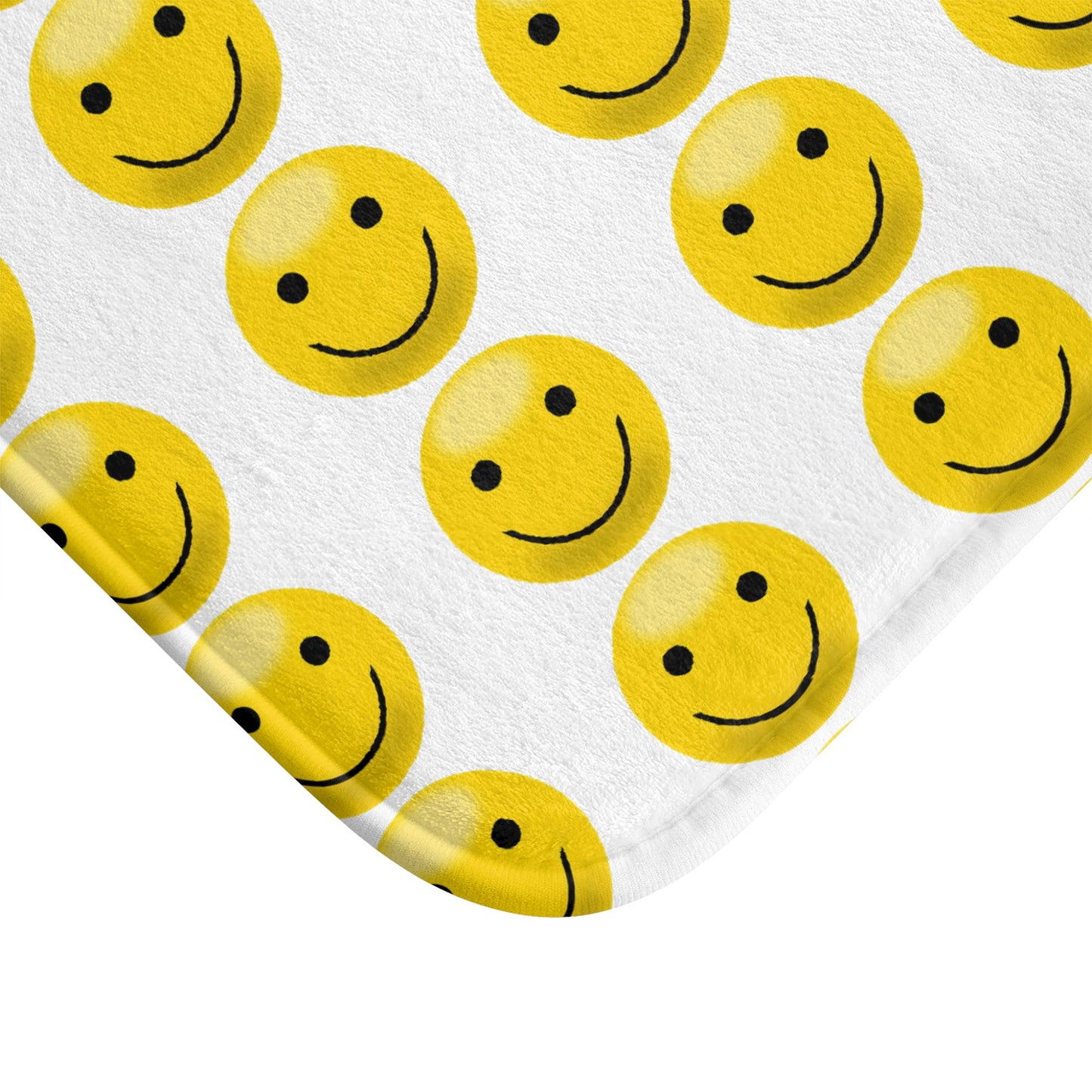 Cheerful Smile Bath Mat - Cute Bathroom Decor