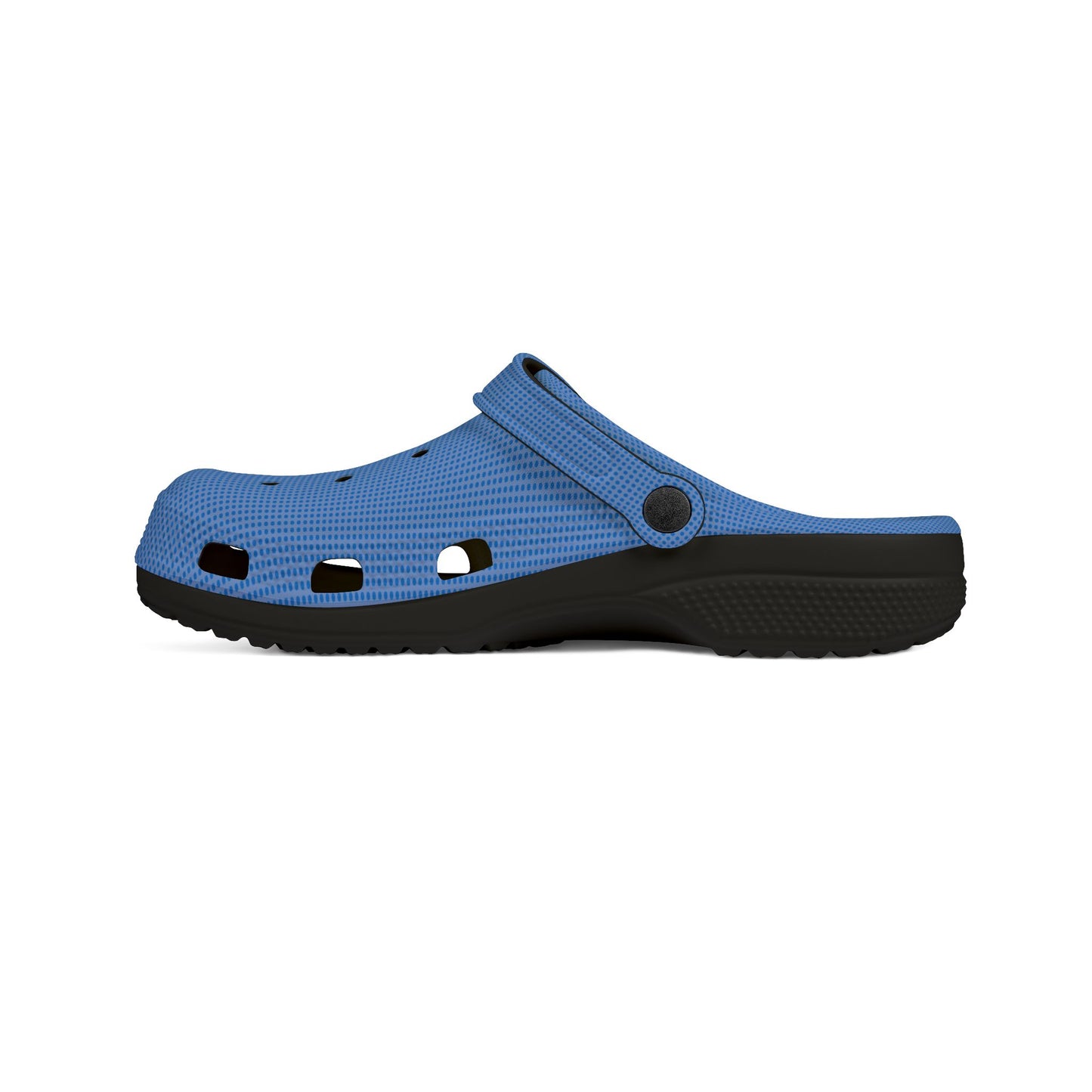 Blue & White EVA Foam Clogs — Lightweight Waterproof Garden & Beach Shoes