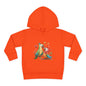 Toddler Hoodie — Cute Parrot Love Pullover (Heart Bird Kids Sweatshirt)
