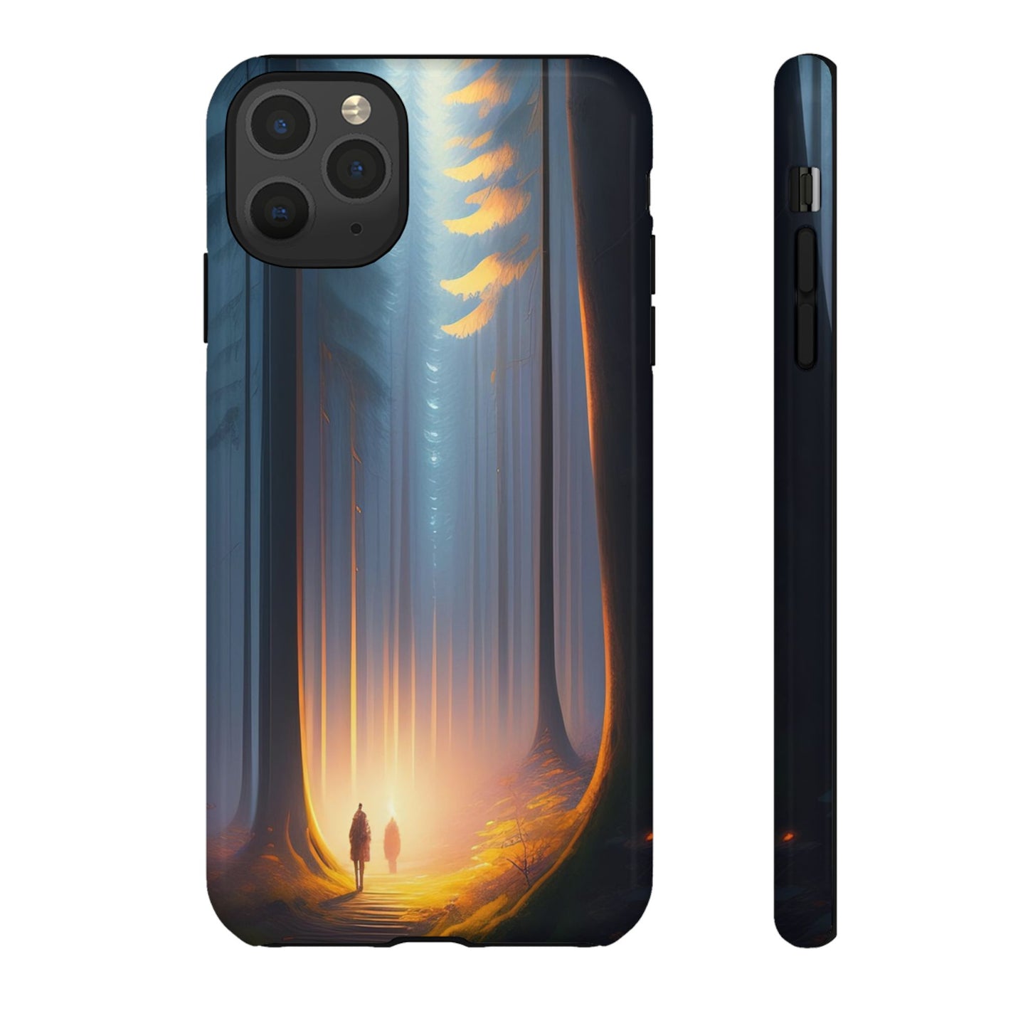 Phone Case — Mystical Forest Nightscape Protective Tough Case