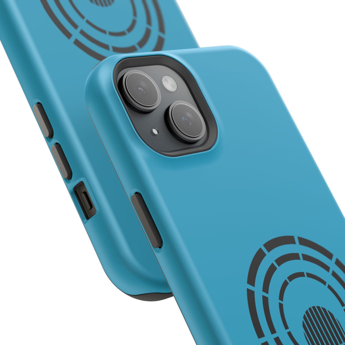 Phone Case — Retro Microphone Podcast Design, Magnetic Impact-Resistant