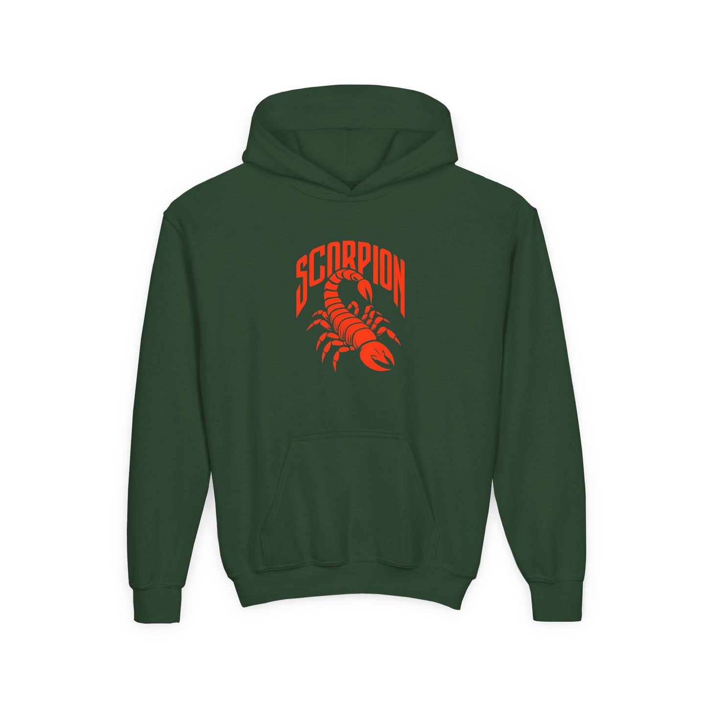 Scorpion Graphic Youth Hoodie | Red Scorpion Design