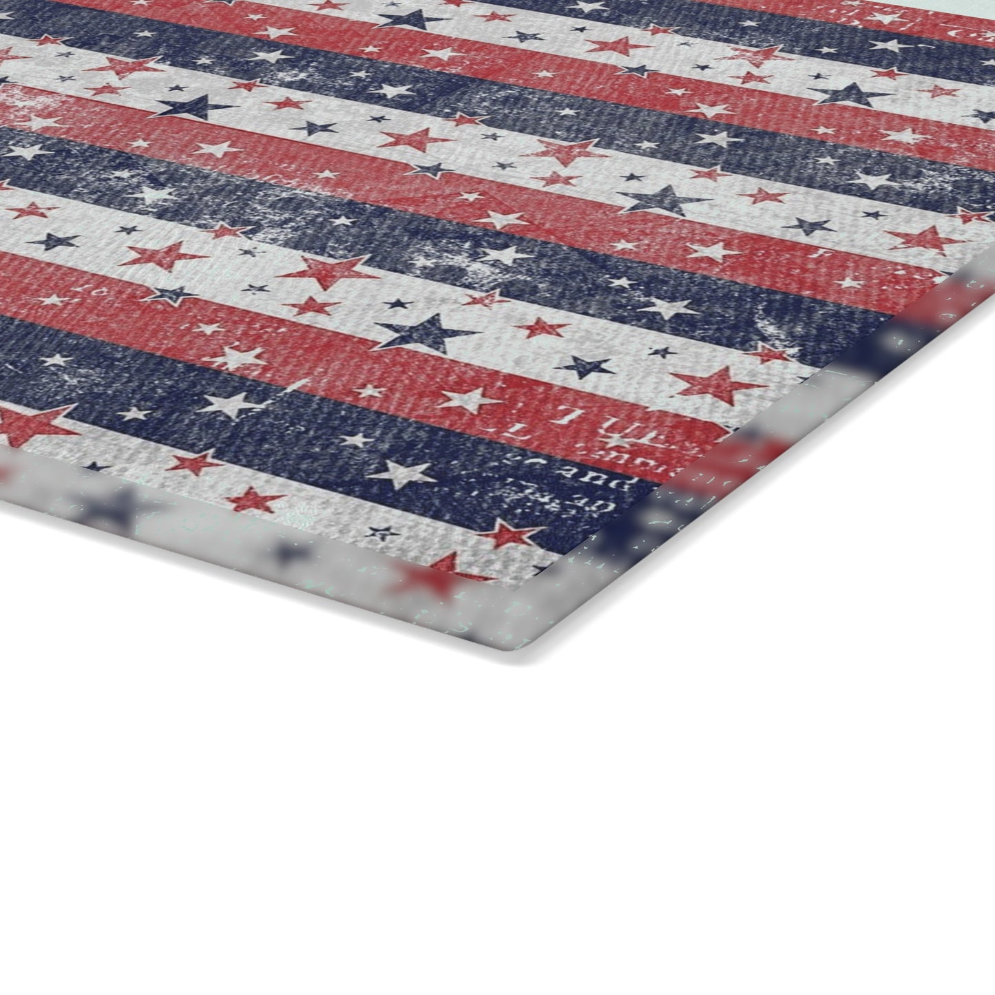 Patriotic Glass Cutting Board