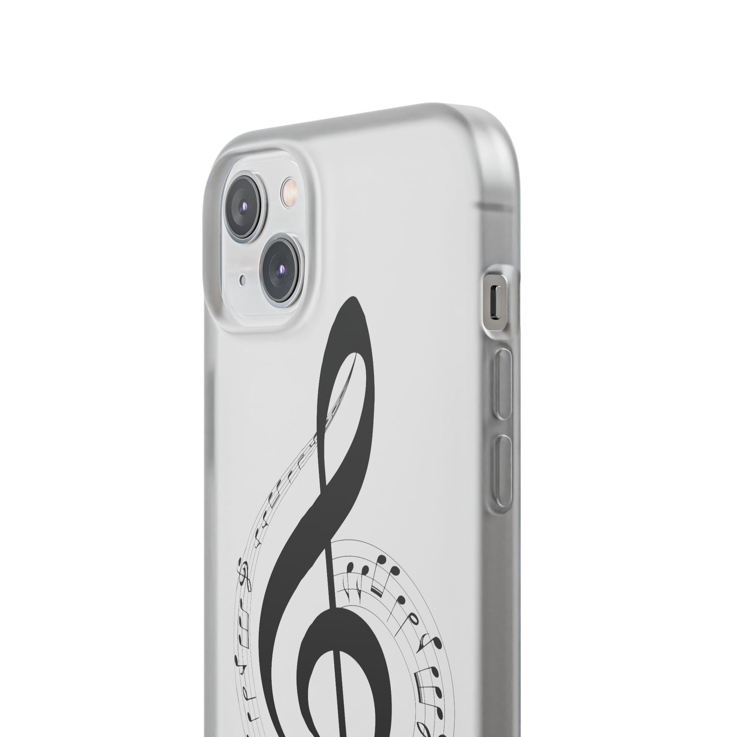 Phone Case — Musical Treble Clef Design