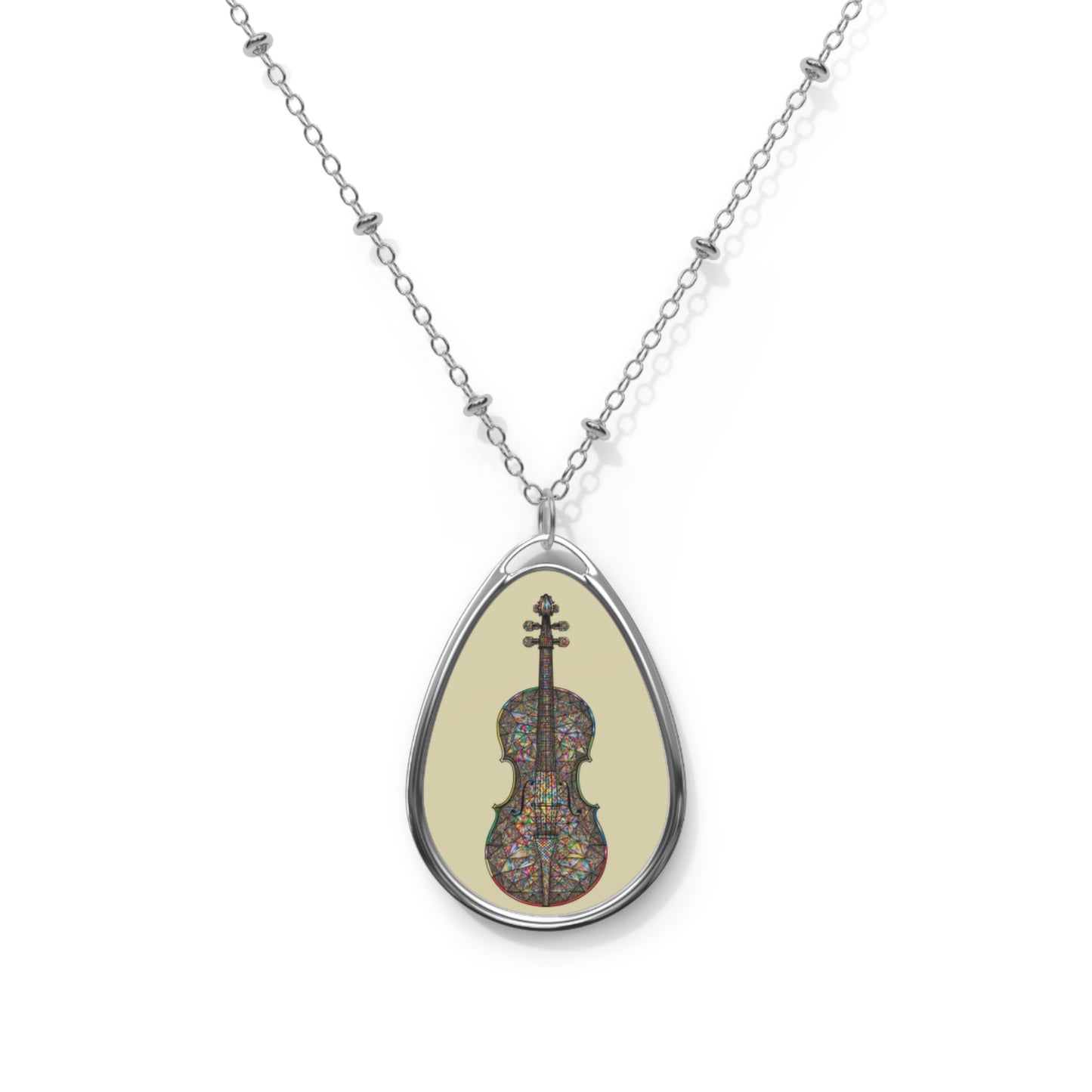 Elegant Violin Pendant Necklace - Music Lover Jewelry, Unique Gift, Artistic Accessory, Personal Touch, Everyday Elegance