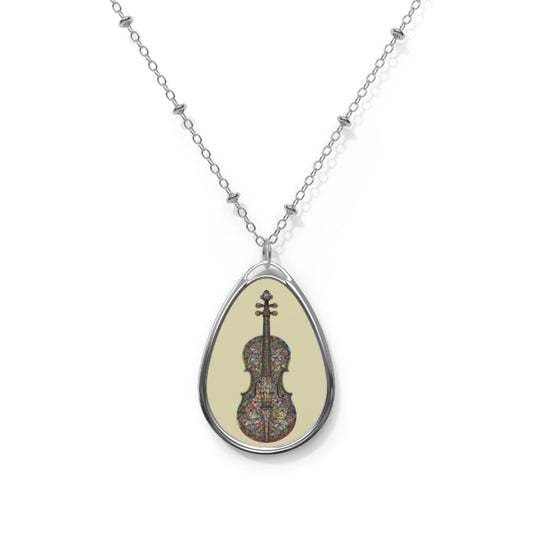 Elegant Violin Pendant Necklace - Music Lover Jewelry, Unique Gift, Artistic Accessory, Personal Touch, Everyday Elegance