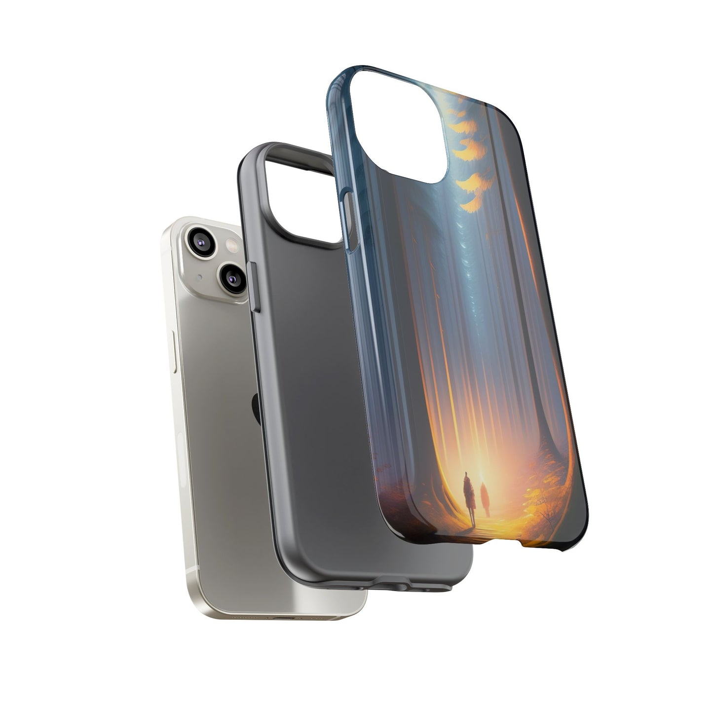 Phone Case — Mystical Forest Nightscape Protective Tough Case