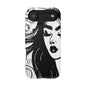 Artistic Black & White Portrait Phone Case — Magnetic Impact-Resistant