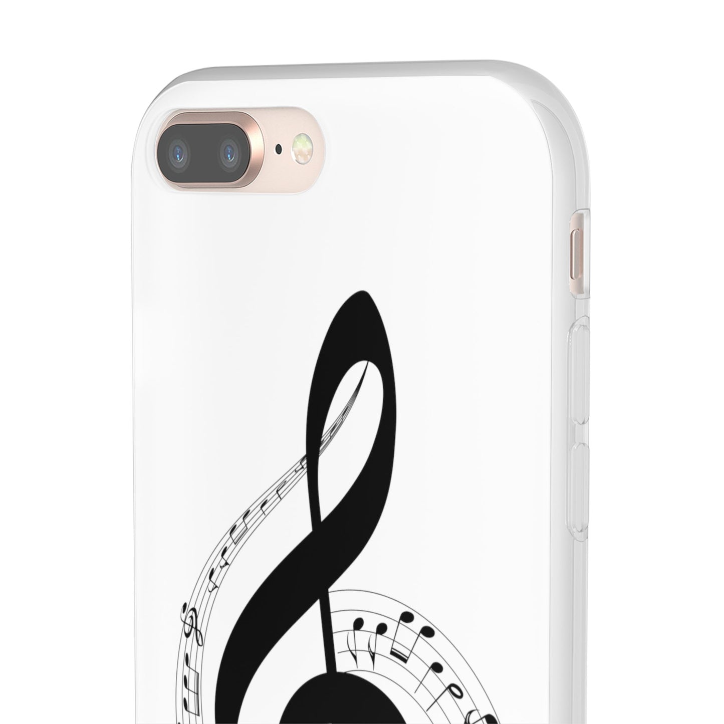 Phone Case — Musical Treble Clef Design