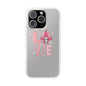 Love Gnome Phone Case — Cute Pink Valentine Flexi Case