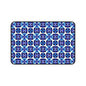 Blue Geometric Desk Mat for Stylish Workspaces
