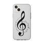 Phone Case — Musical Treble Clef Design