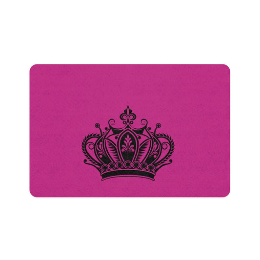 Pet Food Mat — Royal Crown Non-Slip Feeding Mat (12x18)