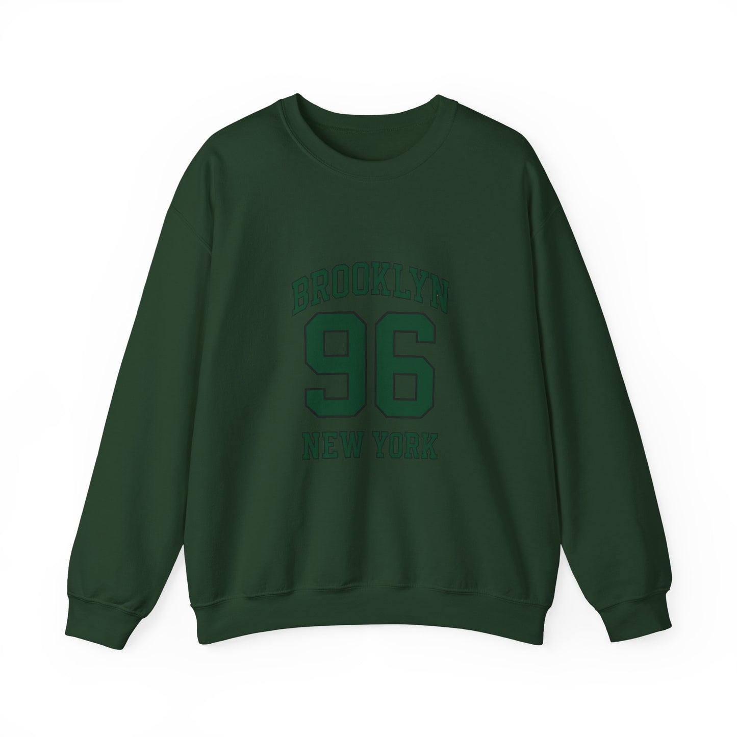 Crewneck Sweatshirt - Brooklyn 96 New York Vintage Athletic Pullover