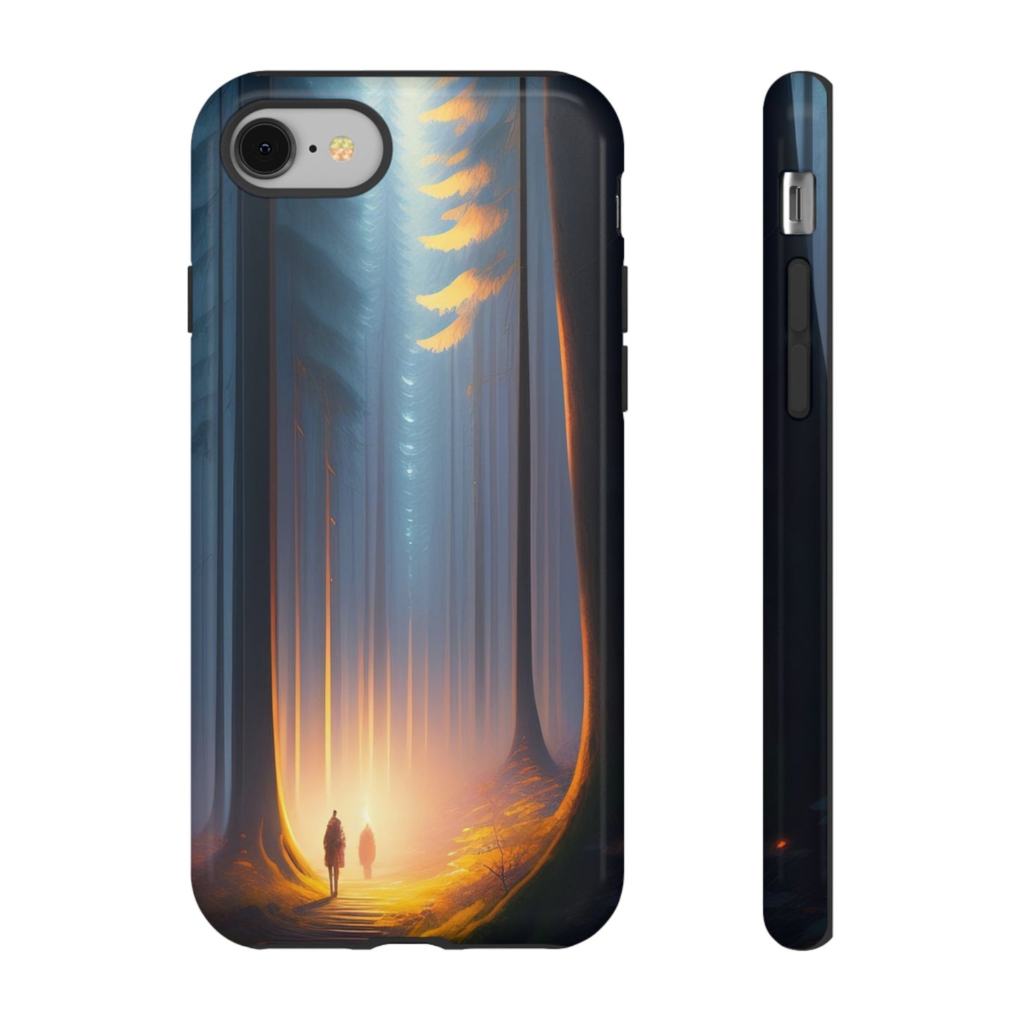 Phone Case — Mystical Forest Nightscape Protective Tough Case