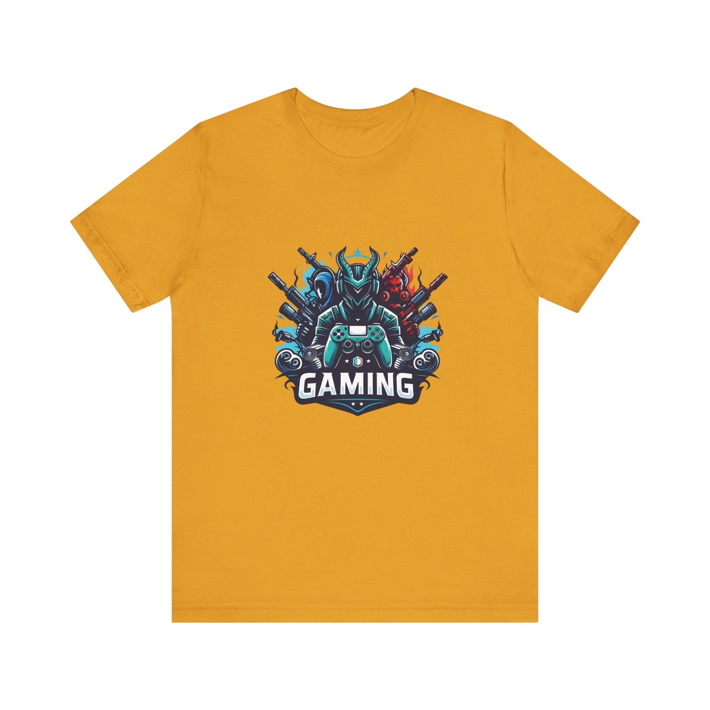 Gaming Controller Emblem Tee — Esports Gamer Graphic T-Shirt