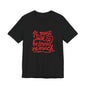 T‑Shirt — “It Must Suck to Be Loved So Much” Red Script Tee
