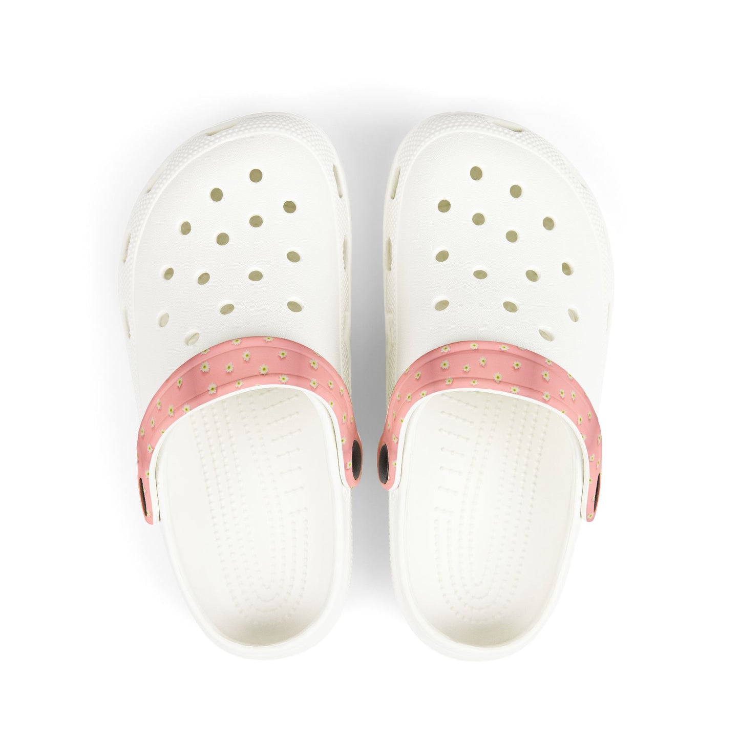 Kid's Floral Pink EVA Foam Clogs, Fun Summer Footwear, Comfortable Play Shoes, Lightweight Garden Slip-Ons, Perfect for Outdoor Adventures