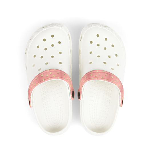 Kid's Floral Pink EVA Foam Clogs, Fun Summer Footwear, Comfortable Play Shoes, Lightweight Garden Slip-Ons, Perfect for Outdoor Adventures