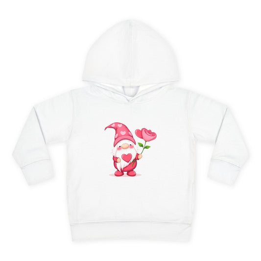Cozy Toddler Gnome Hoodie - Cute Pullover, Valentine's Day Gift, Toddler Apparel, Playtime Top, Winter Wear, Kids Fashion