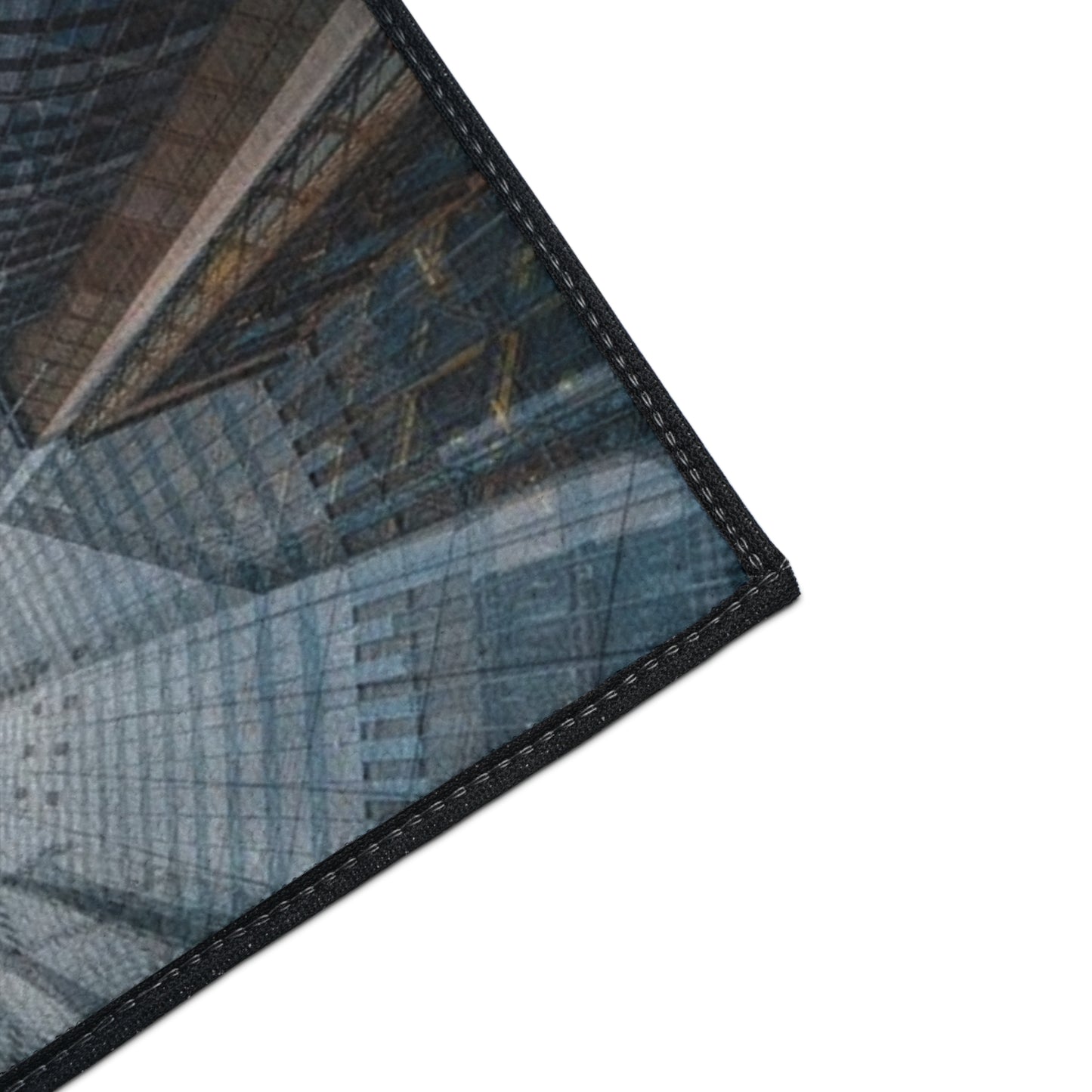 Industrial Urban Pattern Floor Mat — Heavy Duty Entry Rug