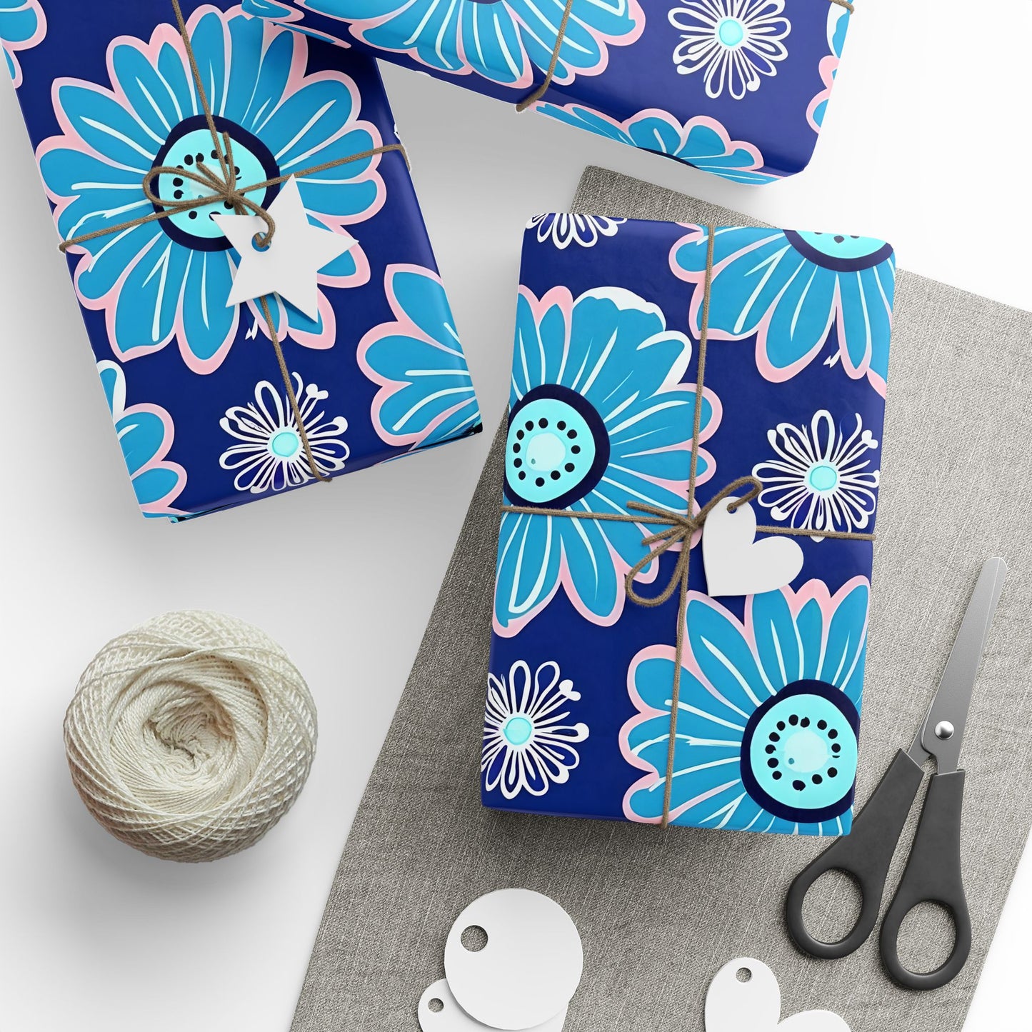 Vibrant Floral Wrapping Paper - Perfect for Gifts, Occasions, Birthdays