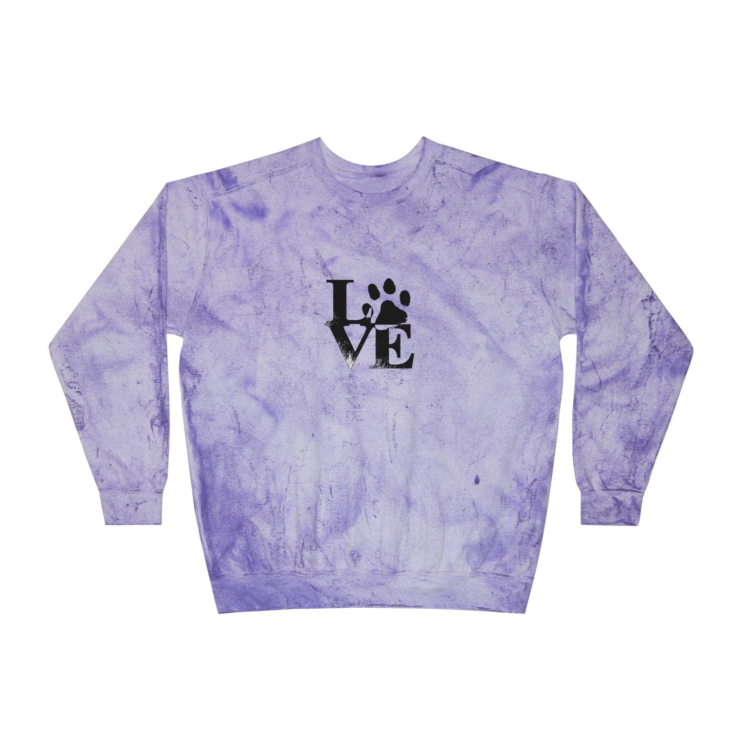 Colorful Love Pet-Inspired Crewneck Sweatshirt