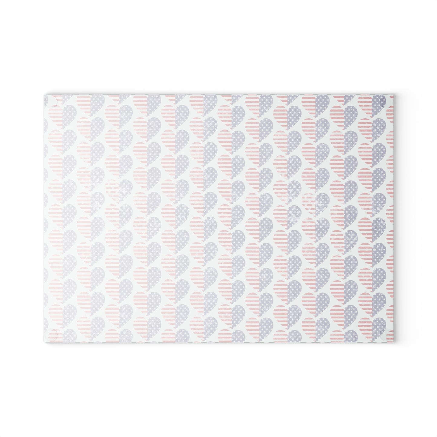 Patriotic Glass Cutting Board for Home Chefs