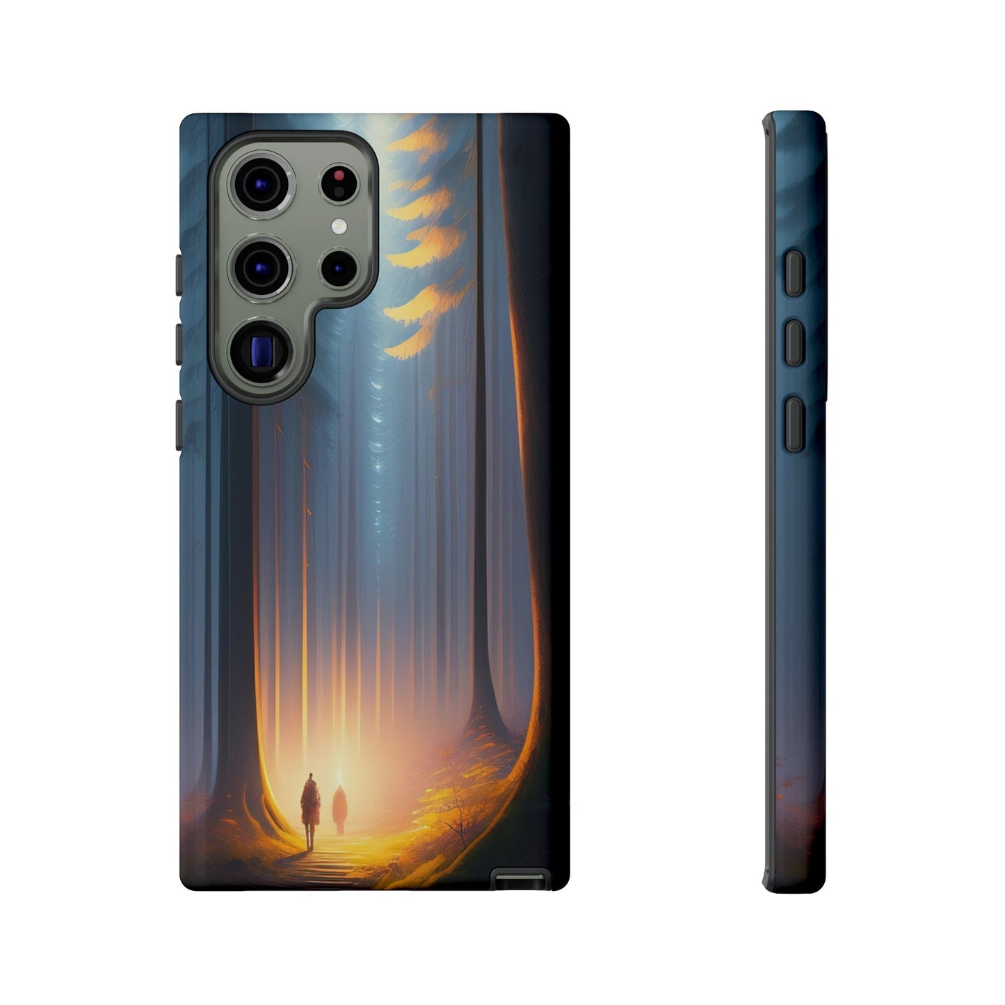 Phone Case — Mystical Forest Nightscape Protective Tough Case