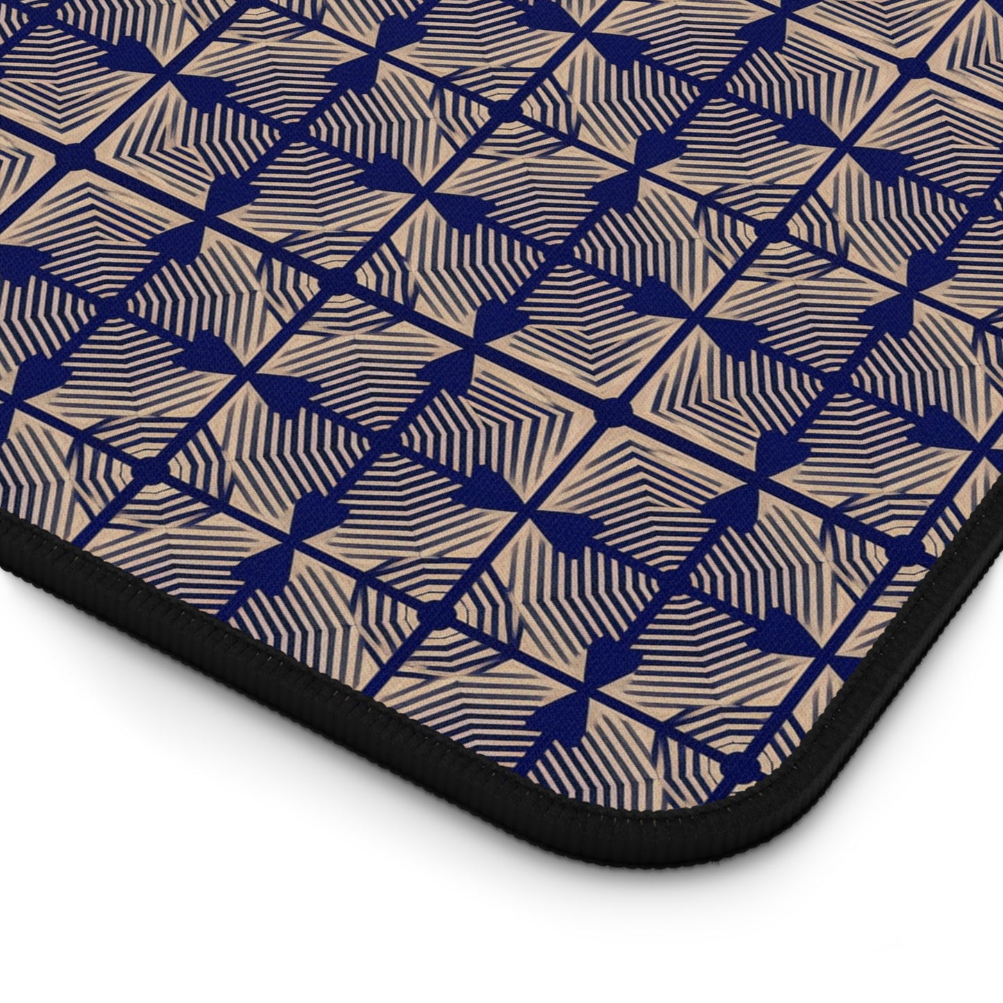 Elegant Geometric Desk Mat for Stylish Workspaces