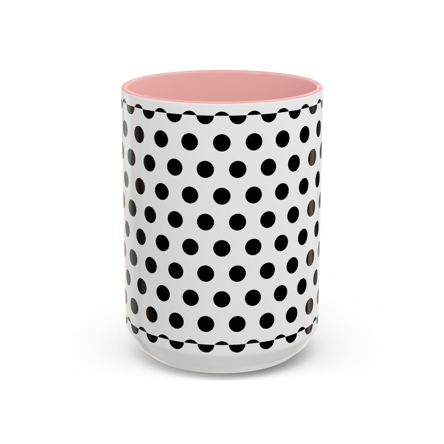 Elegant Polka Dot Mug - Stylish Coffee Cup for Home, Office, Gift for Birthdays, Anniversaries, Holidays, Unique Drinkware