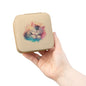 Cat Watercolor Jewelry Travel Case – Compact Organizer for Rings, Earrings & Necklaces