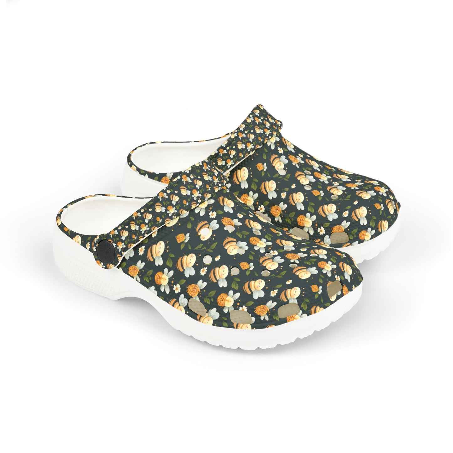 Floral Kid's Foam Clogs