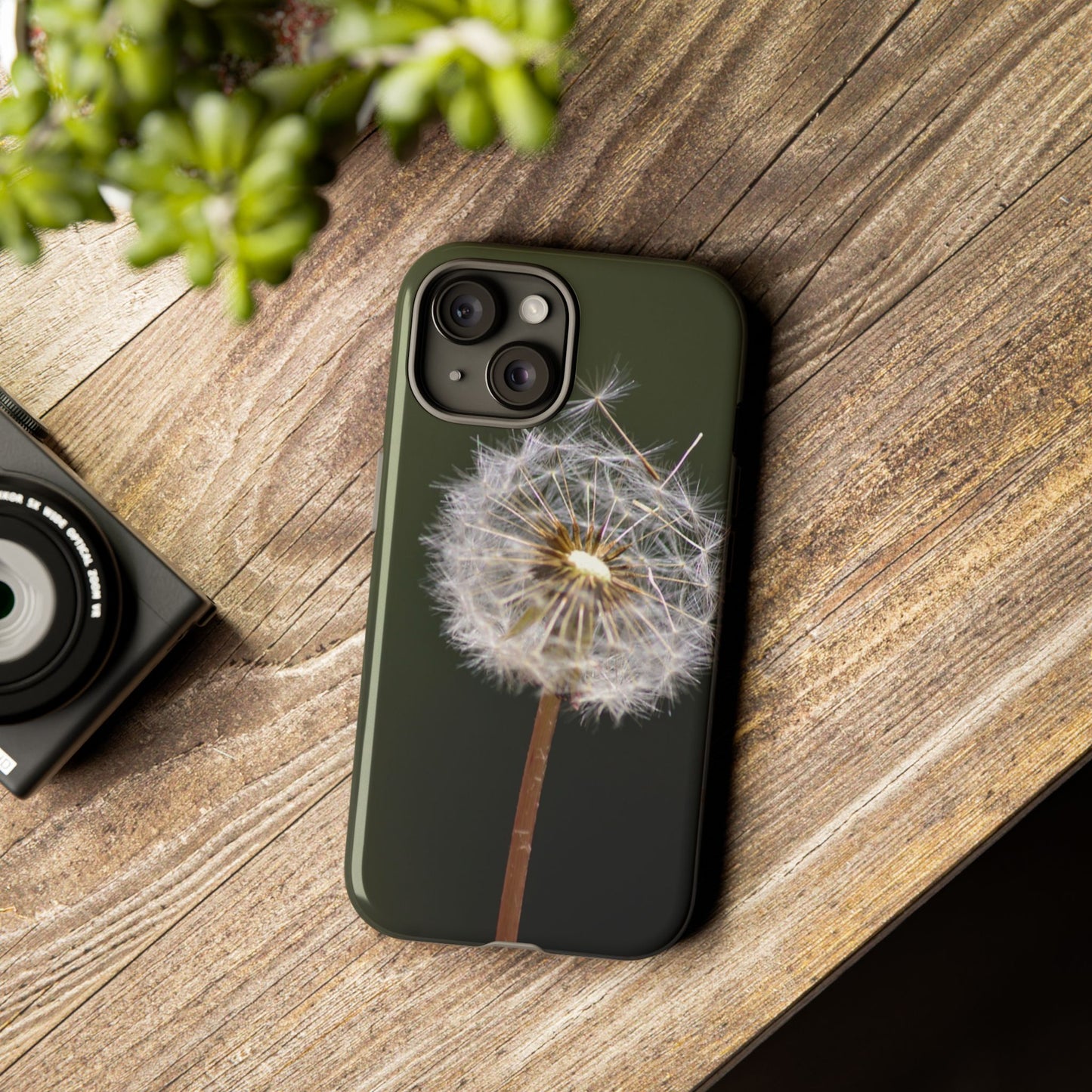 Dandelion Photo Tough Case — Protective Floral Phone Cover