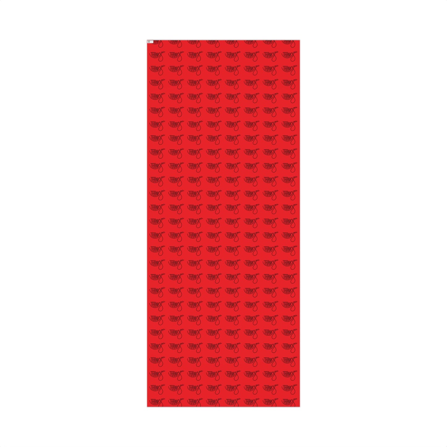 Gift Wrap Paper — 'Thank You' Patterned Wrapping Paper